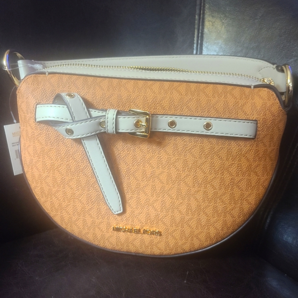Michael Kors Emilia half moon bag